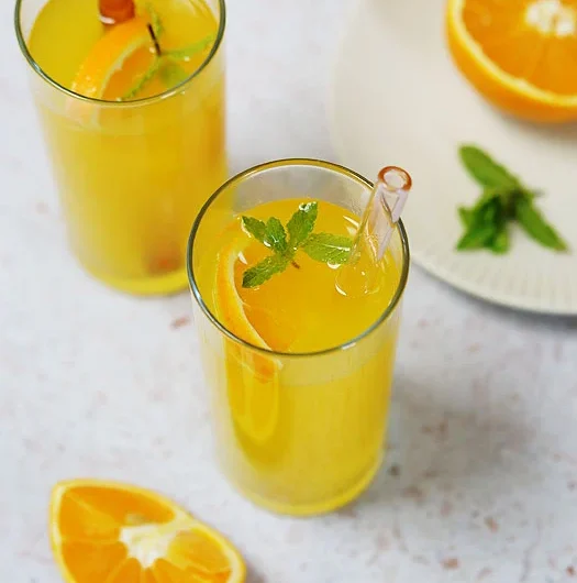 Orangen-Limonade selber machen